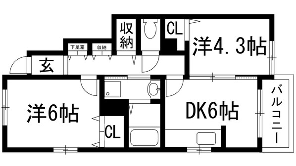 ミルトの物件間取画像